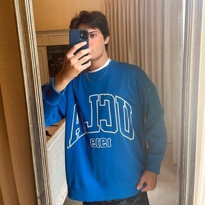 UCLA BLUE SWEATSHIRT MEDIUM UNISEX